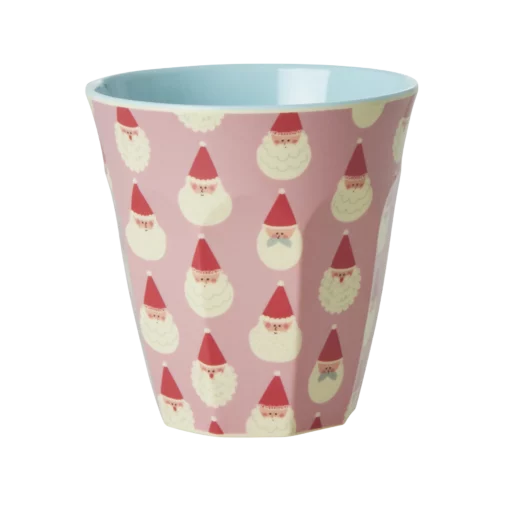 RICE melamine medium cup santa baby, kerst, kerstbeker, santa baby, melamine, medium cup, RICE, wonderzolder.nl