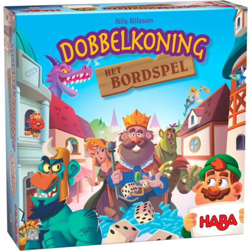 Haba dobbelkoning het bordspel, dobbelkoning, bordspel, gezelschapsspel, spelletjes, haba, wonderzolder.nl