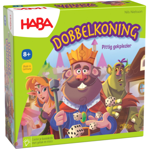 Haba dobbelkoning, dobbelkoning, spel, gezelschapsspel, haba, wonderzolder.nl