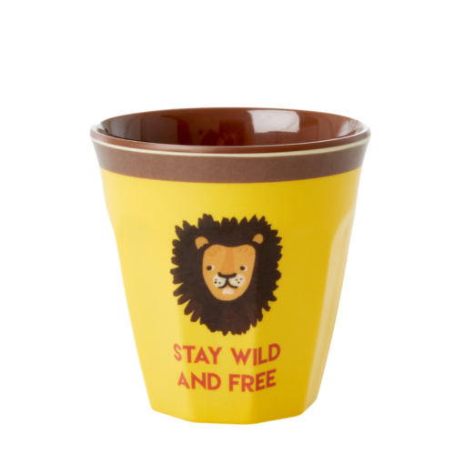 RICE melamine cup small lion, melamine, cup small, lion, RICE, wonderzolder.nl