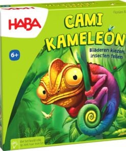 Haba Cami Kameleon, Cami Kameleon, gezelschapsspel, haba spel, spelletje, Haba, wonderzolder.nl