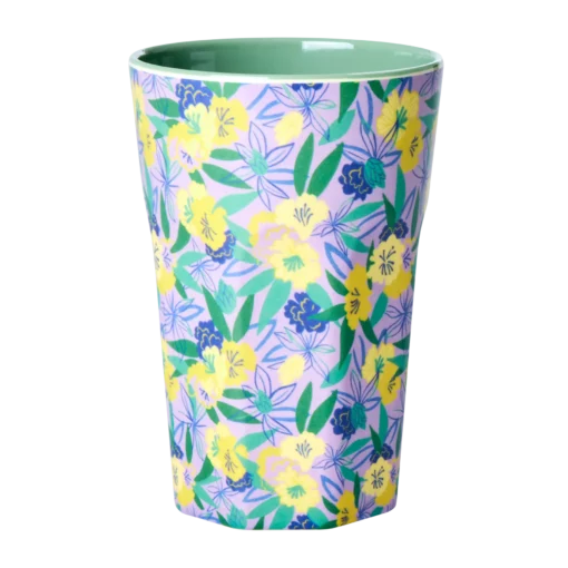 RICE beker Fancy Pancy large, Fancy Pancy, beker, melamine, beker large, RICE servies, RICE, wonderzolder.nl