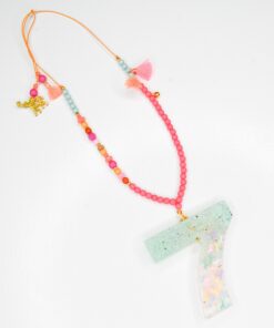 Feestbeest Kids ketting princess power, kinderketting, kindersieraad, ketting, princess power, feestketting, feestbeest kids, wonderzolder.nl