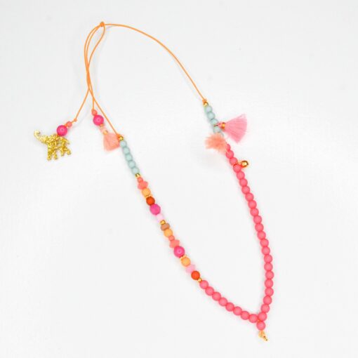 Feestbeest Kids ketting princess power, kinderketting, kindersieraad, ketting, princess power, feestketting, feestbeest kids, wonderzolder.nl