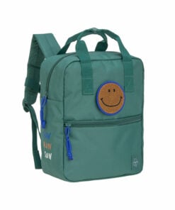 Lässig Mini Square backpack little gang dark green, kindertas, rugtas, rugzak, lässig, Mini Square Backpack Little Gang, wonderzolder.nl