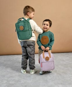 Lässig Mini Square backpack little gang dark green, kindertas, rugtas, rugzak, lässig, Mini Square Backpack Little Gang, wonderzolder.nl