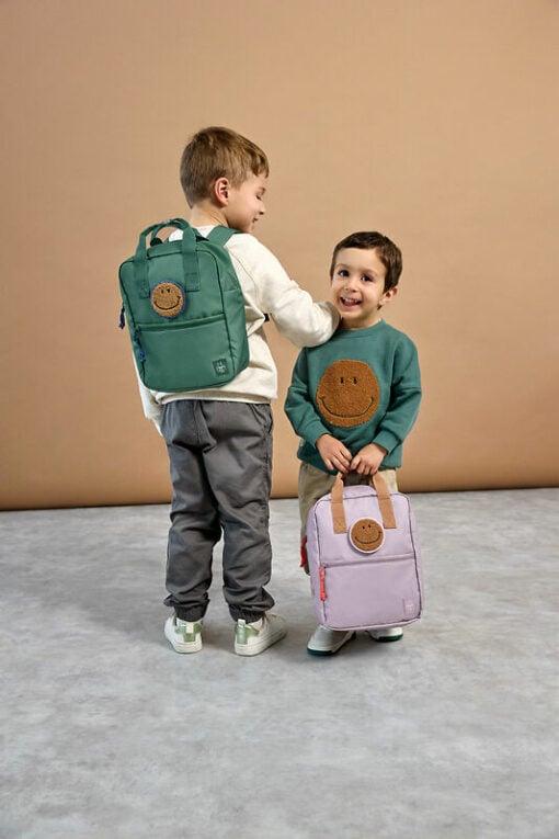 Lässig Mini Square backpack little gang dark green, kindertas, rugtas, rugzak, lässig, Mini Square Backpack Little Gang, wonderzolder.nl
