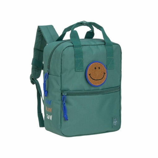 Lässig Mini Square backpack little gang dark green, kindertas, rugtas, rugzak, lässig, Mini Square Backpack Little Gang, wonderzolder.nl