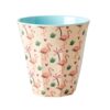 Rice beker Funky Flamingo, melamine, medium cup, kinderbeker, beker, flamingo, RICE, wonderzolder.nl