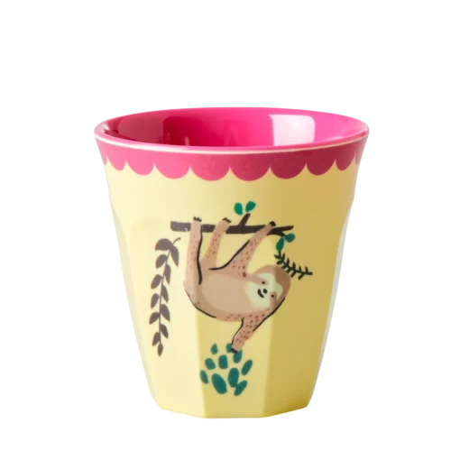Rice beker Funky Monkey small, small cup, kinderbeker, beker, melamine, monkey, aapje, RICE, wonderzolder.nl