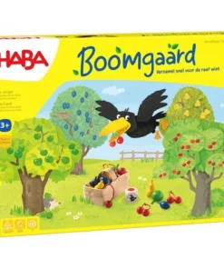 Haba Boomgaard, gezelschapsspel, spel, familiespel, boomgaard, haba, wonderzolder.nl