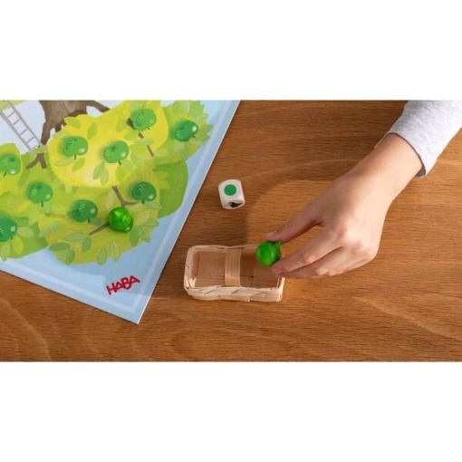 Haba Boomgaard, gezelschapsspel, spel, familiespel, boomgaard, haba, wonderzolder.nl