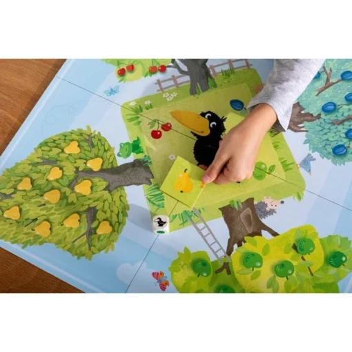 Haba Boomgaard, gezelschapsspel, spel, familiespel, boomgaard, haba, wonderzolder.nl