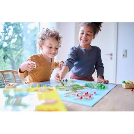 Haba Boomgaard, gezelschapsspel, spel, familiespel, boomgaard, haba, wonderzolder.nl