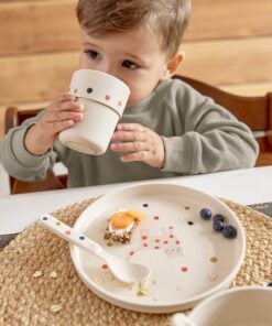 Lassig serviesset little mateys spice orange, serviesset, kinderservies, giftset, little mateys, lassig, kraamcadeau, wonderzolder.nl