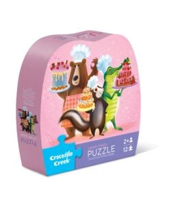 Crocodile Creek puzzel sweet treats, 12 stukjes, vloerpuzzel, legpuzzel, sweet treats, zoete lekkernijen, crocodile creek, wonderzolder.nl