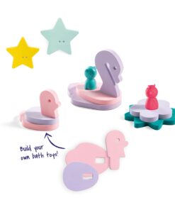 Quut badpuzzel Fairy Pond, badpuzzel, badtijd, badspeelgoed, fairy pond, zwanen, quut, wonderzolder.nl