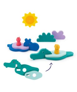 Quut badpuzzel into the jungle, badspeelgoed, badpuzzel, into the jungle, jungle, puzzel, quut, wonderzolder.nl