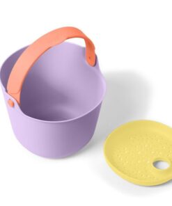 Quut Bucki Lavender, emmer, zeef, lavendel, paars, oranje, geel, strandspeelgoed, buitenspeelgoed, quut, wonderzolder.nl