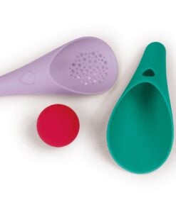 Quut Cuppi Lagoon, balspel, schep, graven, zeef, gieter, strandspeelgoed, zomerspeelgoed, strand, buitenspeelgoed, quut, wonderzolder.nl