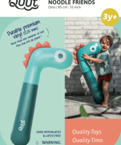 Quut Noodle Friends Dino, Noodle Friends, strandspeelgoed, zwemmen, zwemspeelgoed, buitenspeelgoed, strand, zomerspeelgoed, quut, zwemband, wonderzolder.nl