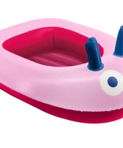 Quut opblaasbare boot Cherry, opblaasboot, strandspeelgoed, zwemmen, strand, boot, speelgoedboot, quut, wonderzolder.nl