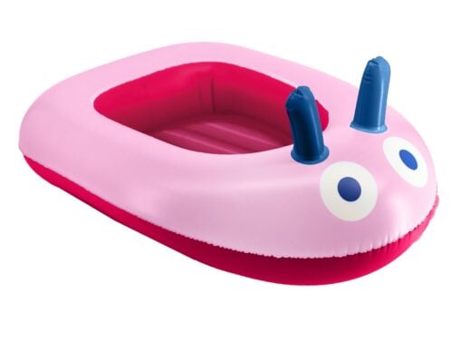 Quut opblaasbare boot Cherry, opblaasboot, strandspeelgoed, zwemmen, strand, boot, speelgoedboot, quut, wonderzolder.nl