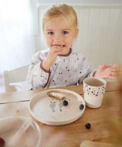 Lassig bord Tiny Farmer Goose Nature, kinderbord, babybord, kinderservies, goose, ganzen, tiny farmer, nature, naturel, lassig, wonderzolder.nl