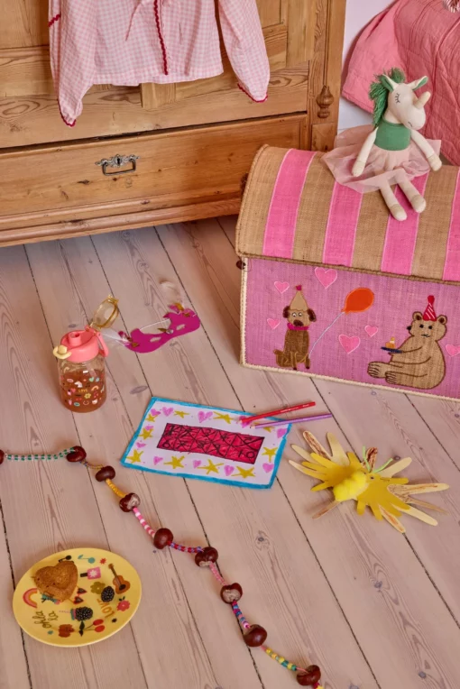 RICE bord Unicorn Love, melamine, servies, kinderbord, bord, kinderservies, unicorn, love, rice, wonderzolder.nl