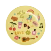 RICE bord Unicorn Love, melamine, servies, kinderbord, bord, kinderservies, unicorn, love, rice, wonderzolder.nl