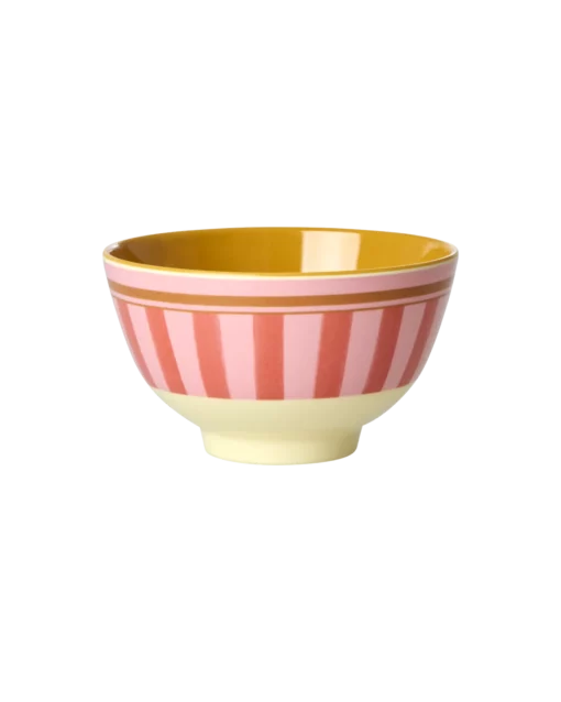 RICE kommetje Organic Stripes, melamine, servies, kommetje, bowl, organic stripes, rice, wonderzolder.nl