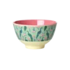 RICE kommetje Peacock Power, melamine, servies, kommetje, bowl small, peacock power, rice, wonderzolder.nl