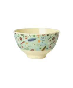 RICE kommetje Sports, melamine, servies, kinderservies, kommetje, small bowl, sport, rice, wonderzolder.nl