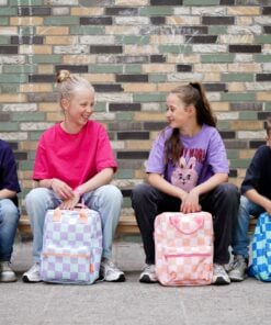 Engelpunt rugzak, large, schooltas, rugzak, rugtas, blokjes, blok, engelpunt, wonderzolder.nl