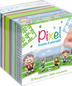 Pixel kubus voetbal 29007