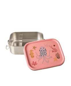 RICE lunchbox Coral Ocean, lunchbox, broodtrommel, coral, koraal, ocean, zeedieren, rice, wonderzolder.nl