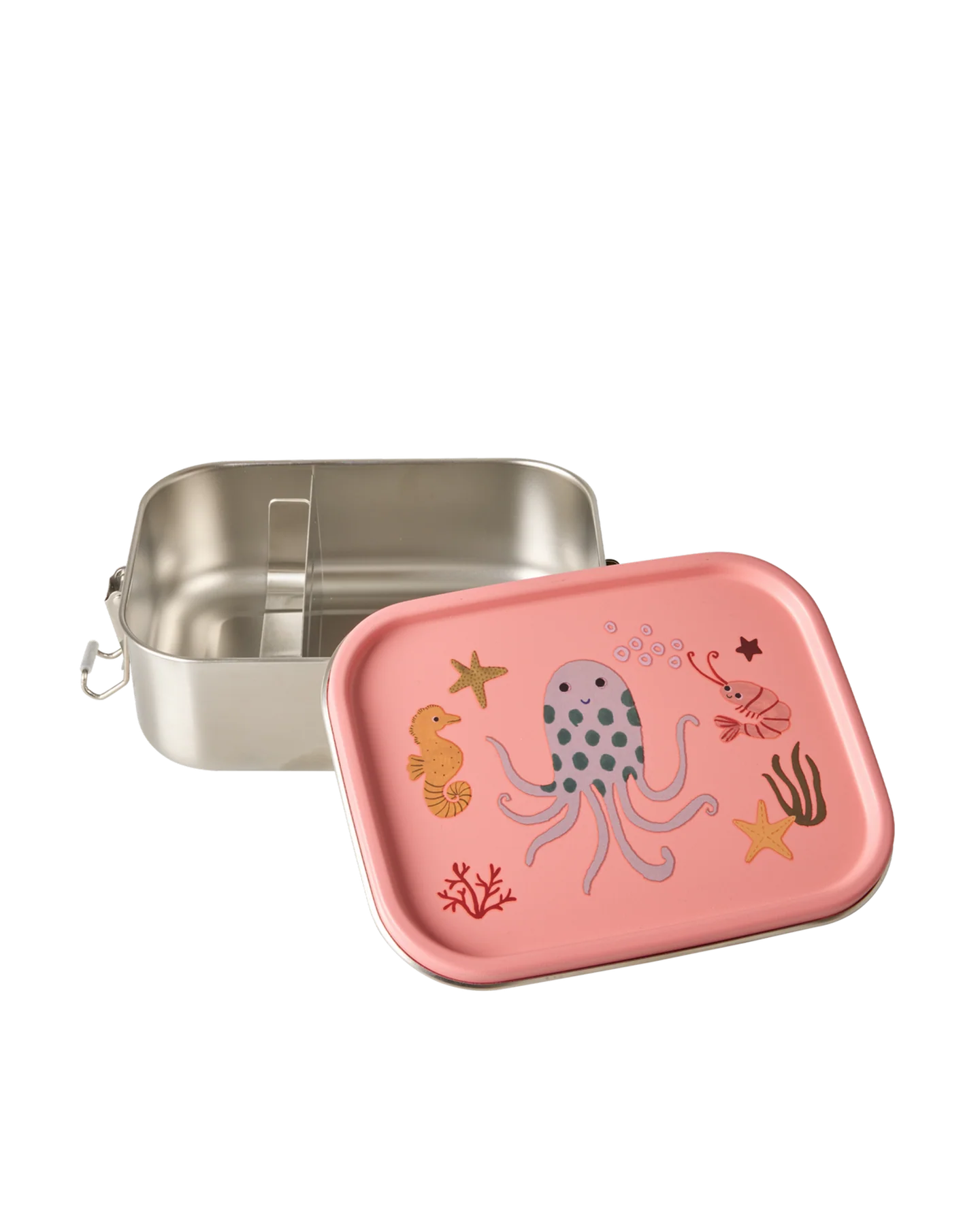 RICE lunchbox Coral Ocean, lunchbox, broodtrommel, coral, koraal, ocean, zeedieren, rice, wonderzolder.nl