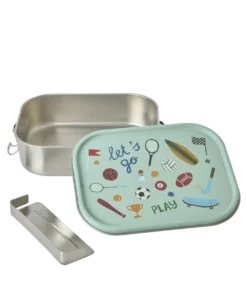 RICE Lunchbox sports, lunchbox, broodtrommel, sport, blauw, basisschool, rice, wonderzolder.nl