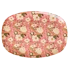 RICE plate Allison Flower, plate, bord, melamine, servies, allison flower, bloemen, roze, rice, wonderzolder.nl