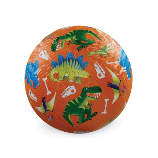 Crocodile Creek natuurrubber bal Dino Archeoloog, speelbal, bal, voetbal, natuurrubber, dino archeoloog, dino, dinosaurus, archeoloog, crocodile creek, wonderzolder.nl