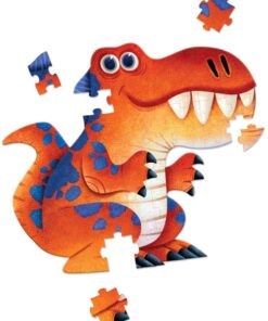 Crocodile Creek jumbo puzzel dinosaurus, jumbo puzzel, vloerpuzzel, legpuzzel, dinosaurus, jumbo, crocodile creek, wonderzolder.nl