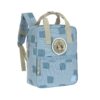 lassig mini square rugzak pattern party blue, rugzak, rugtas, kindertas, mini square, pattern, party blue, blauw, lassig, wonderzolder.nl