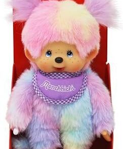 Monchhichi Tie Dye, knuffel, pop, tie dye, japan, monchhichi, wonderzolder.nl