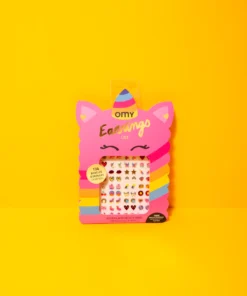 OMY oorstickers Lily, oorstickers, stickers, oorbellen, bodyart, lily, unicorn, eenhoorn, omy, wonderzolder.nl