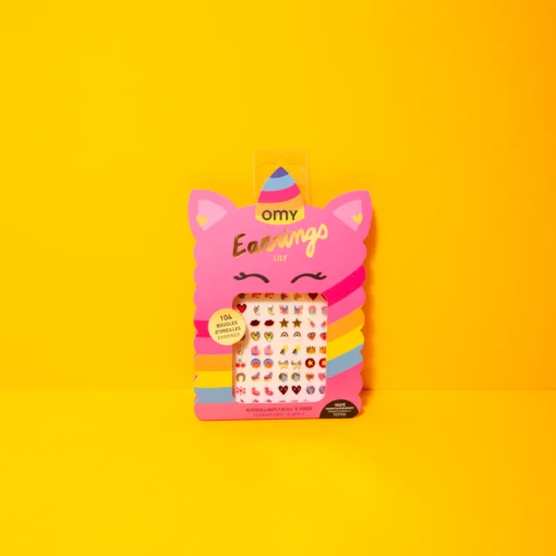 OMY oorstickers Lily, oorstickers, stickers, oorbellen, bodyart, lily, unicorn, eenhoorn, omy, wonderzolder.nl