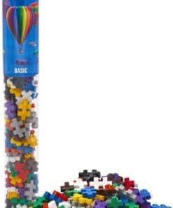 Plus-plus tube basic 100 stuks, basiskleuren, basis, basissteentjes, bouwspeelgoed, 100 stuks, creatief speelgoed, plus-plus, wonderzolder.nl