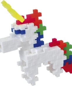 Plus-plus tube eenhoorn 100 stuks, eenhoorn, unicorn, bouwspeelgoed, 100 stuks, creatief, plus-plus, wonderzolder.nl