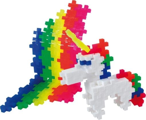 Plus-plus tube eenhoorn 100 stuks, eenhoorn, unicorn, bouwspeelgoed, 100 stuks, creatief, plus-plus, wonderzolder.nl