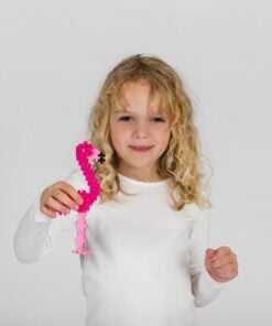 Plus-plus tube flamingo 100 stuks, flamingo, bouwspeelgoed, 100 stuks, creatief speelgoed, plus-plus, wonderzolder.nl