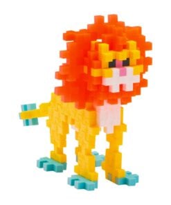 Plus-plus tube leeuw 100 stuks, leeuw, lion, transport, bouwspeelgoed, 100 stuks, creatief speelgoed, plus-plus, wonderzolder.nl